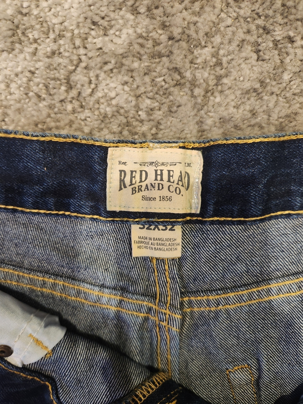 Men's RedHead Blue Denim Jeans